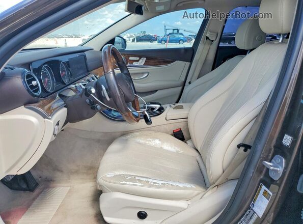 WDDZF4JB5HA067895 2017 MERCEDES-BENZ E Коричневый 