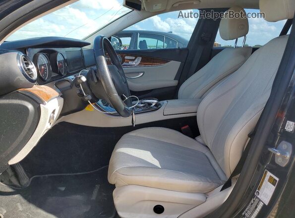 WDDZF4JB5JA326472 2018 MERCEDES-BENZ E Black Widok wnętrza z przodu