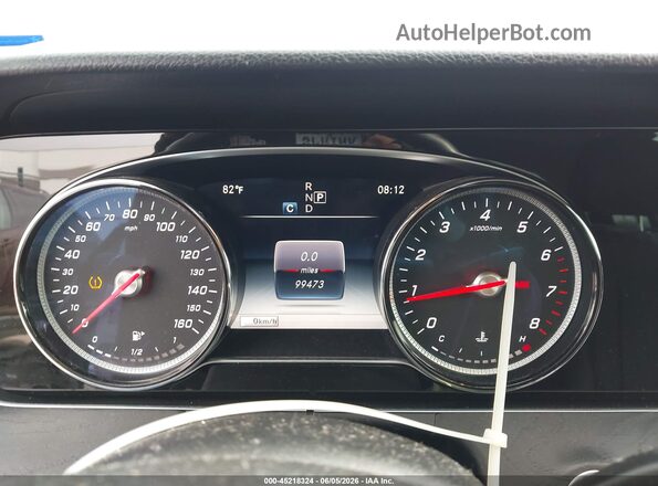 WDDZF4JB5JA376921 2018 MERCEDES-BENZ E-CLASS White Vista de los asientos traseros