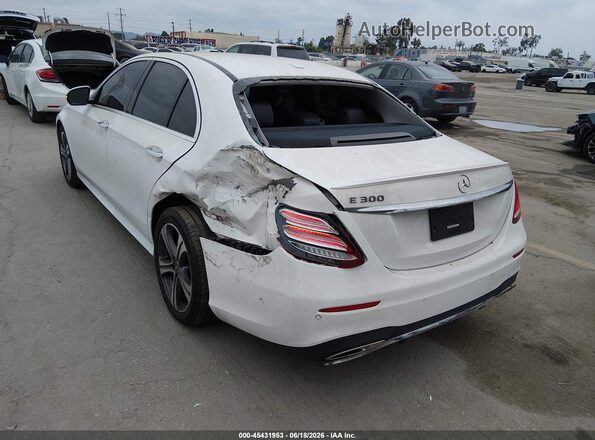 WDDZF4JB5JA395159 2018 MERCEDES-BENZ E-CLASS Белый Задняя левая четверть