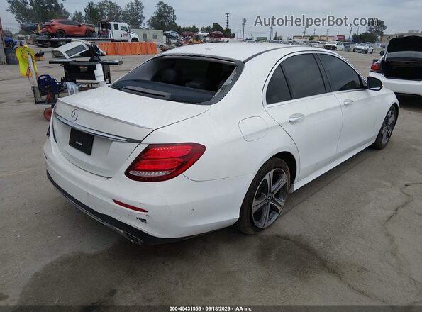 WDDZF4JB5JA395159 2018 MERCEDES-BENZ E-CLASS Белый Задняя правая четверть