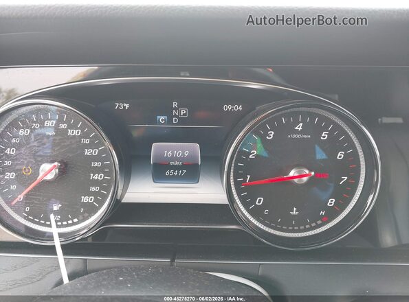 WDDZF4JB6HA210210 2017 MERCEDES-BENZ E-CLASS Черный Вид задних сидений