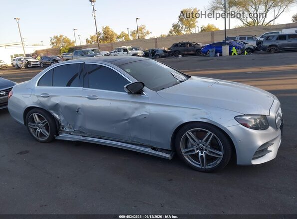 WDDZF4JB6HA243241 2017 MERCEDES-BENZ E-CLASS Silver Front view