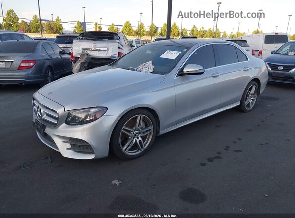 WDDZF4JB6HA243241 2017 MERCEDES-BENZ E-CLASS Silver Front left