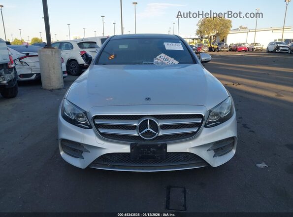 WDDZF4JB6HA243241 2017 MERCEDES-BENZ E-CLASS Silver Instrument cluster view