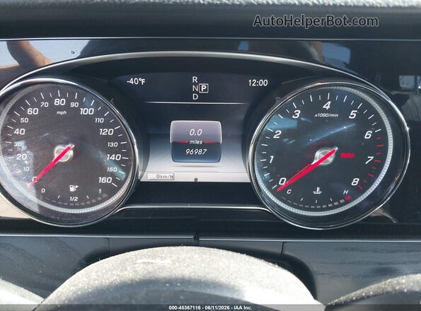 WDDZF4JB6JA325511 2018 MERCEDES-BENZ E-CLASS Серый Вид задних сидений