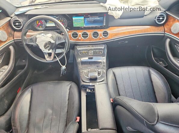 WDDZF4JB6JA327811 2018 MERCEDES-BENZ E Gray Dashboard view