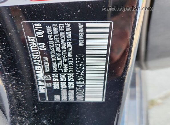 WDDZF4JB6KA529730 2019 MERCEDES-BENZ E Black 
