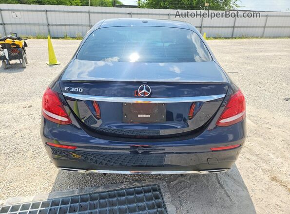 WDDZF4JB6KA630976 2019 MERCEDES-BENZ E Blue Widok z tyłu