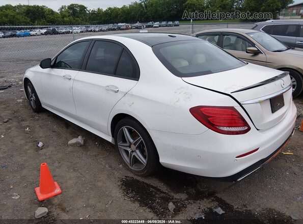 WDDZF4JB7HA019248 2017 MERCEDES-BENZ E-CLASS White Rear left