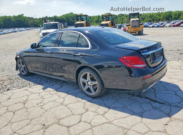 WDDZF4JB7HA067316 2017 MERCEDES-BENZ E Black Tył lewy