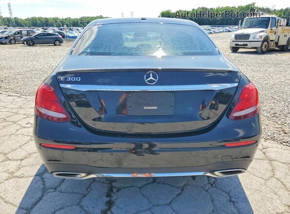 WDDZF4JB7HA067316 2017 MERCEDES-BENZ E Black Widok z tyłu
