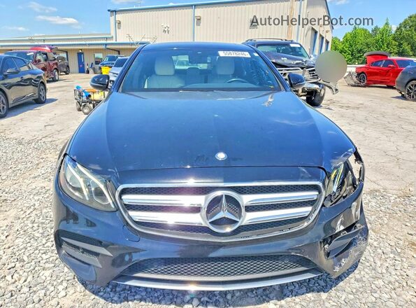 WDDZF4JB7HA067316 2017 MERCEDES-BENZ E Black Widok z przodu