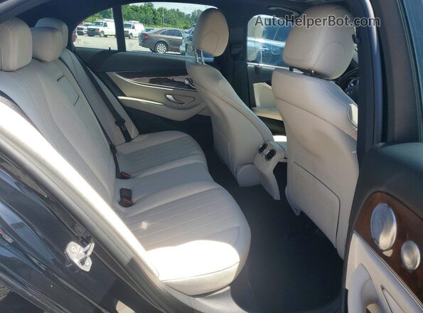 WDDZF4JB7HA067316 2017 MERCEDES-BENZ E Black Widok tylnych siedzeń