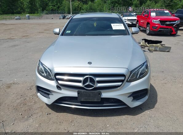 WDDZF4JB7KA527601 2019 MERCEDES-BENZ E-CLASS Silver ხელსაწყოთა პანელის ხედი
