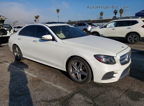 WDDZF4JB8HA020246 2017 MERCEDES-BENZ E Белый 