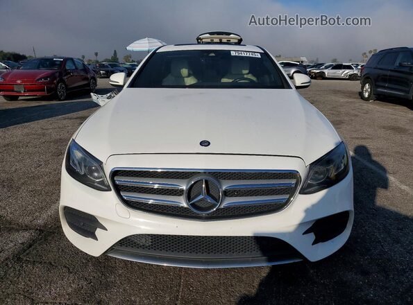 WDDZF4JB8HA020246 2017 MERCEDES-BENZ E Белый 