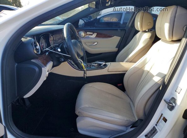 WDDZF4JB8HA020246 2017 MERCEDES-BENZ E Белый 