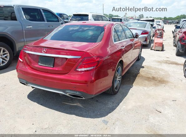 WDDZF4JB8HA105054 2017 MERCEDES-BENZ E-CLASS Red Հետևի աջ