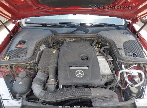 WDDZF4JB8HA105054 2017 MERCEDES-BENZ E-CLASS Red Հետևի տեսք