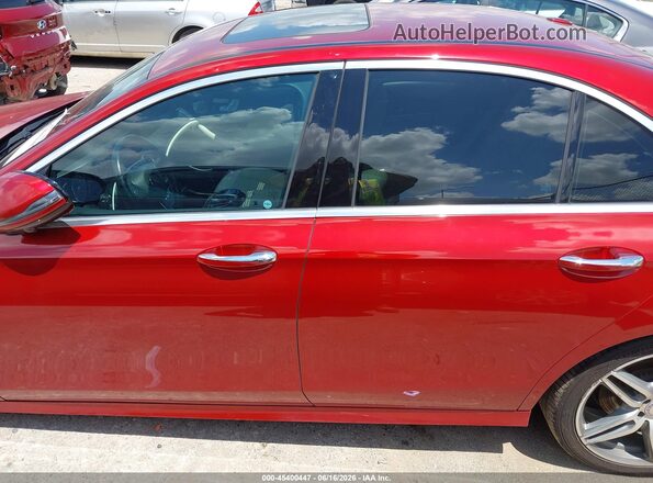 WDDZF4JB8HA105054 2017 MERCEDES-BENZ E-CLASS Red Սալոնի 360 աստիճան տեսք