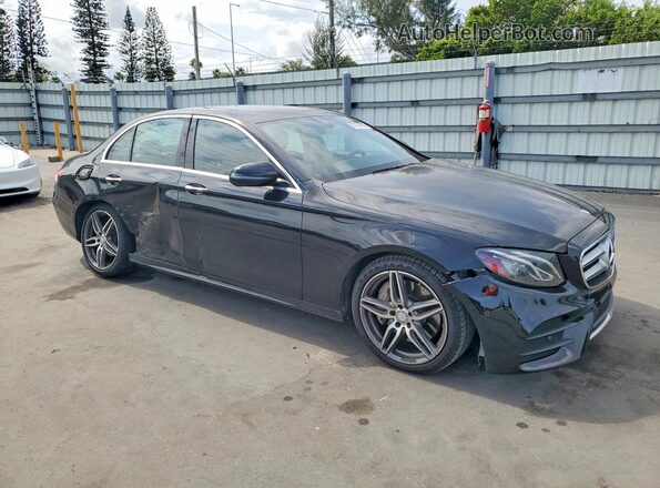 WDDZF4JB8HA209172 2017 MERCEDES-BENZ E Black Передня права чверть