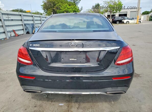 WDDZF4JB8HA209172 2017 MERCEDES-BENZ E Black Вид ззаду