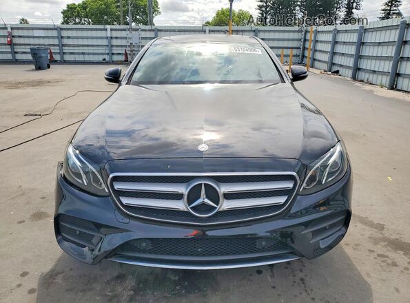 WDDZF4JB8HA209172 2017 MERCEDES-BENZ E Black Вид спереду