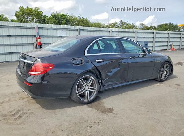 WDDZF4JB8HA209172 2017 MERCEDES-BENZ E Black Задня права чверть