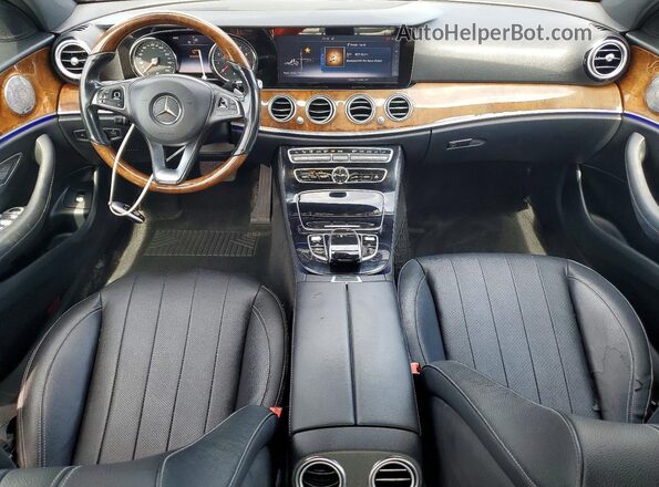 WDDZF4JB8HA209172 2017 MERCEDES-BENZ E Black Вид панелі приладів