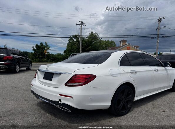 WDDZF4JB8JA371390 2018 MERCEDES-BENZ E-CLASS White Հետևի աջ