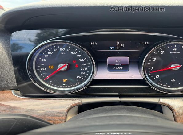 WDDZF4JB8JA371390 2018 MERCEDES-BENZ E-CLASS White Հետևի նստատեղերի տեսք