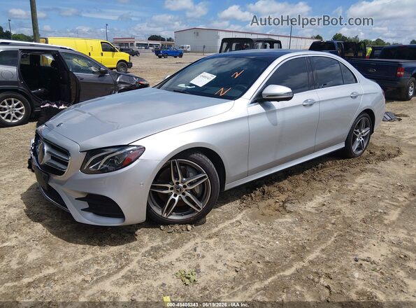 WDDZF4JB8KA604914 2019 MERCEDES-BENZ E-CLASS Silver Front left