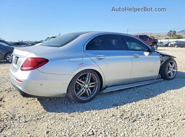 WDDZF4JB9HA166624 2017 MERCEDES-BENZ E Silver 
