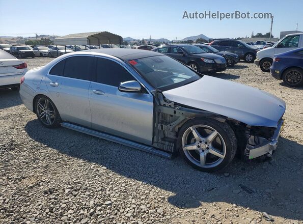 WDDZF4JB9HA166624 2017 MERCEDES-BENZ E Silver 