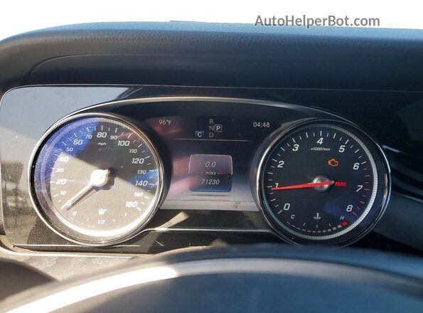 WDDZF4JB9HA166624 2017 MERCEDES-BENZ E Silver 