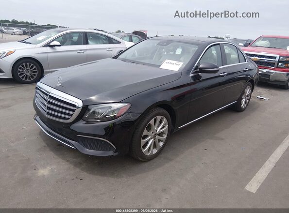 WDDZF4JB9JA374380 2018 MERCEDES-BENZ E-CLASS Black Передня ліва чверть