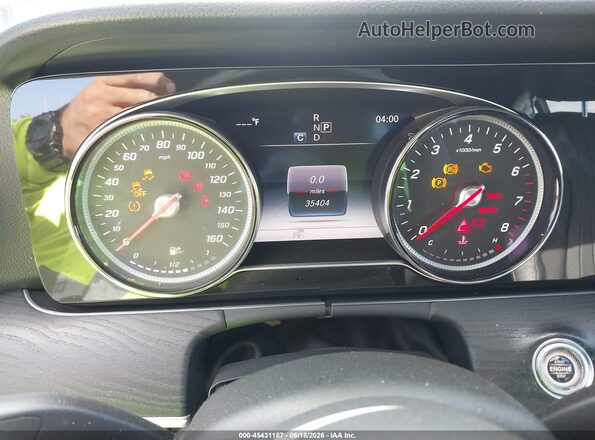 WDDZF4JB9KA620216 2019 MERCEDES-BENZ E-CLASS Черный Вид задних сидений