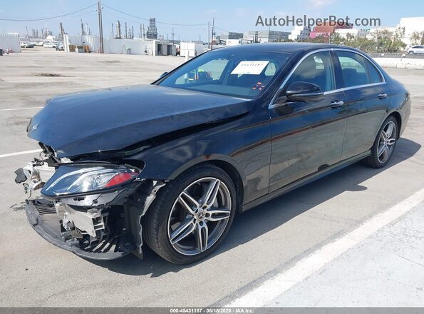 WDDZF4JB9KA620216 2019 MERCEDES-BENZ E-CLASS Черный Передняя левая четверть