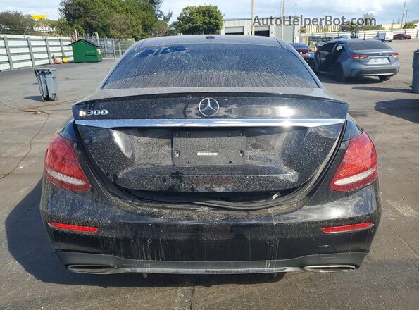 WDDZF4JBXHA105878 2017 MERCEDES-BENZ E Black Հետևի տեսք