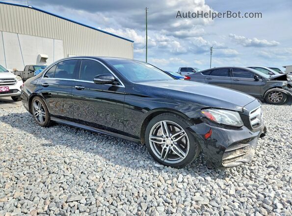 WDDZF4JBXHA210310 2017 MERCEDES-BENZ E Black წინა მარჯვენა