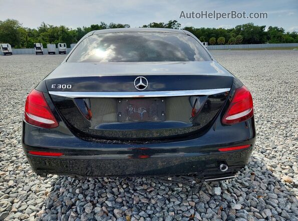 WDDZF4JBXHA210310 2017 MERCEDES-BENZ E Black უკანა ხედი