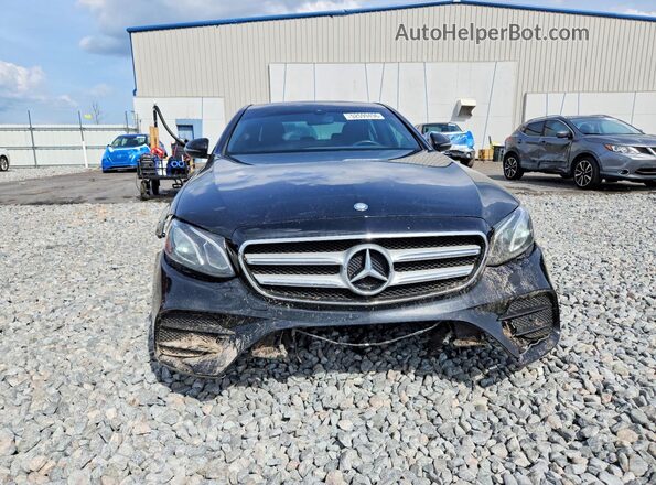WDDZF4JBXHA210310 2017 MERCEDES-BENZ E Black წინა ხედი