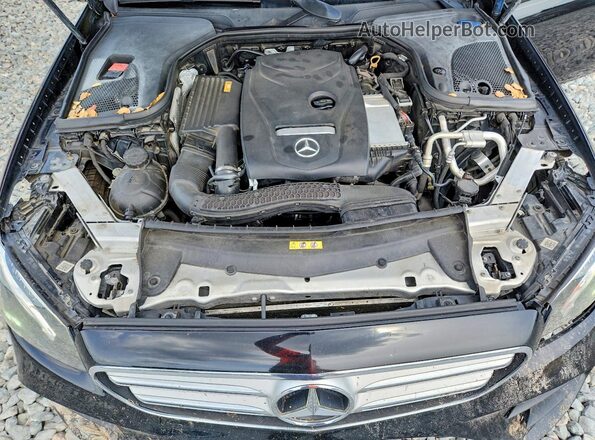 WDDZF4JBXHA210310 2017 MERCEDES-BENZ E Black უკანა სალონის ხედი