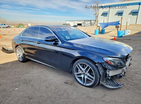 WDDZF4JBXJA360181 2018 MERCEDES-BENZ E Black Front right