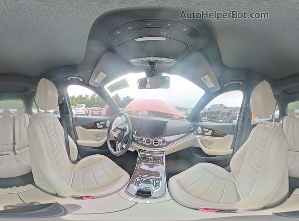 WDDZF4JBXKA514552 2019 MERCEDES-BENZ E Red VIN კოდის სტიკერის ხედი