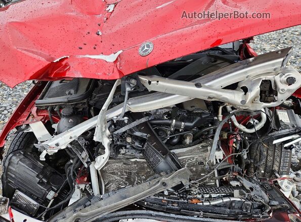 WDDZF4JBXKA514552 2019 MERCEDES-BENZ E Red უკანა სალონის ხედი