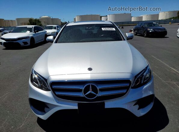 WDDZF4JBXKA592975 2019 MERCEDES-BENZ E Silver Вид спереду