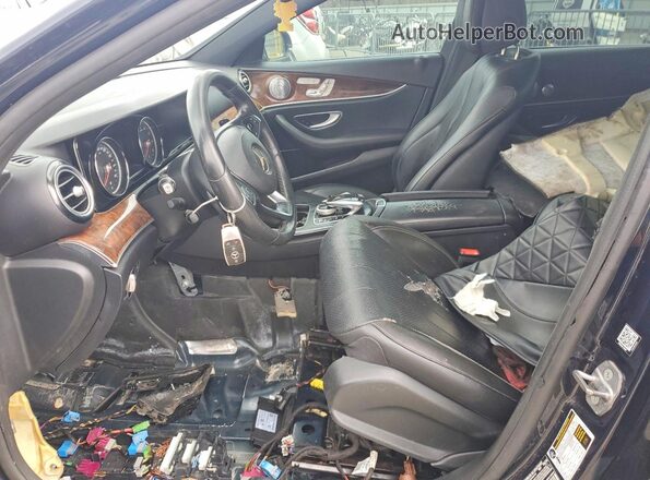 WDDZF4KB0HA024788 2017 MERCEDES-BENZ E Blue Սալոնի դիմացի տեսք