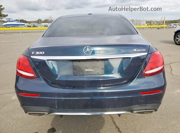 WDDZF4KB0HA024788 2017 MERCEDES-BENZ E Blue Հետևի տեսք